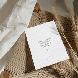 PLANTABLE Xmas Card || My Heart