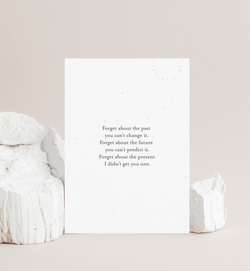 PLANTABLE Greeting Card || NO PRESENT