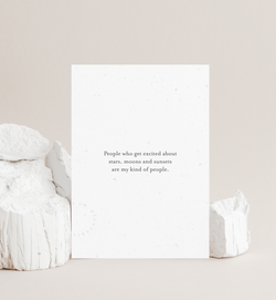 PLANTABLE Greeting Card || STARS