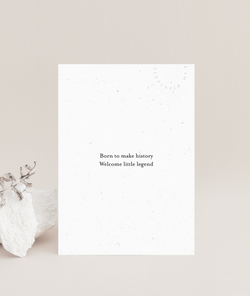 PLANTABLE Greeting Card || HISTORY