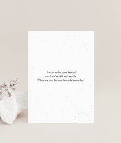 PLANTABLE Greeting Card || SENILE