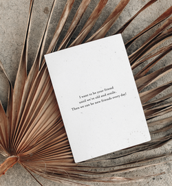 PLANTABLE Greeting Card || SENILE