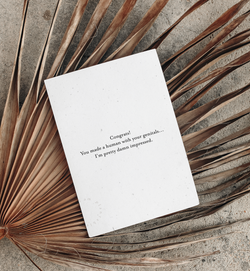 PLANTABLE Greeting Card || GENITALS