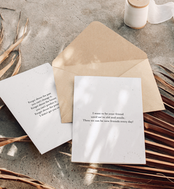 PLANTABLE Greeting Card || SENILE