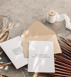 PLANTABLE Greeting Card || NO PRESENT