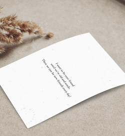 PLANTABLE Greeting Card || SENILE