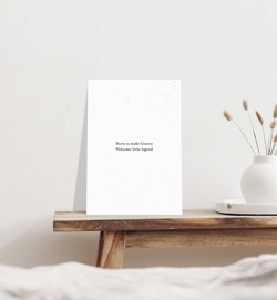 PLANTABLE Greeting Card || HISTORY