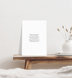 PLANTABLE Greeting Card || NO PRESENT