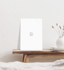 PLANTABLE Greeting Card || FAVOURITE