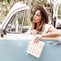 road trip adventure planner journal