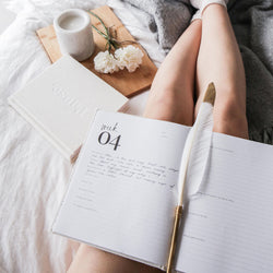 self care journal press pause
