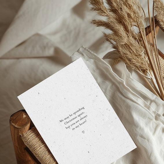 PLANTABLE Xmas Card || My Heart