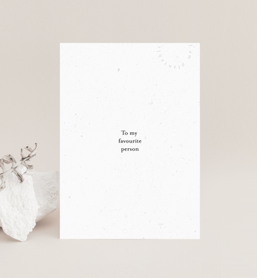 PLANTABLE Greeting Card || FAVOURITE
