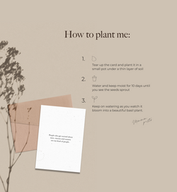 PLANTABLE Xmas Card || Santa Mate