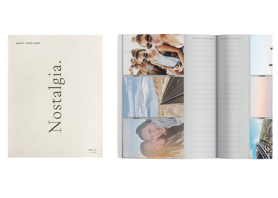 Preserve your favourite photographs and the stories behind every treasured moment.