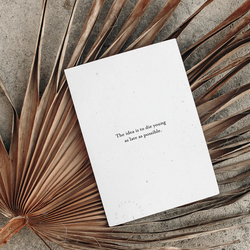 PLANTABLE Greeting Card || DIE YOUNG