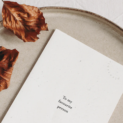 PLANTABLE Greeting Card || FAVOURITE