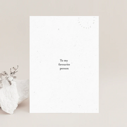 PLANTABLE Greeting Card || FAVOURITE