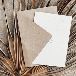 PLANTABLE Greeting Card || FAVOURITE