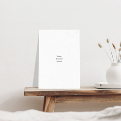 PLANTABLE Greeting Card || FAVOURITE