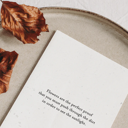 PLANTABLE Greeting Card || FLOWERS