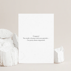 PLANTABLE Greeting Card || GENITALS