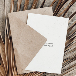 PLANTABLE Greeting Card || HISTORY