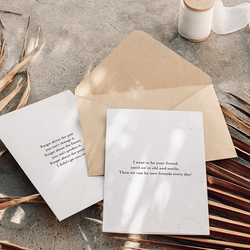 PLANTABLE Greeting Card || SENILE