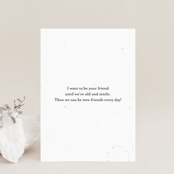 PLANTABLE Greeting Card || SENILE