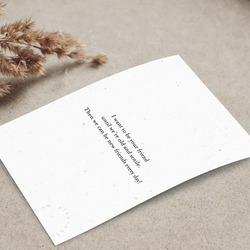 PLANTABLE Greeting Card || SENILE