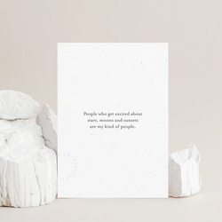 PLANTABLE Greeting Card || STARS