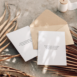 PLANTABLE Greeting Card || STARS