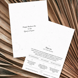 PLANTABLE Mother's Day Card || QUEEN