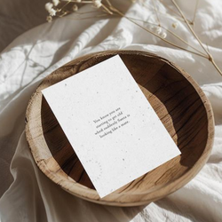 PLANTABLE Xmas Card || Santa Mate