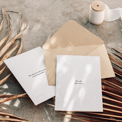 PLANTABLE Xmas Card || White Xmas