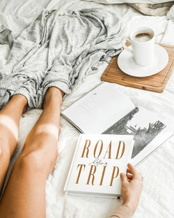 road trip planner book journal